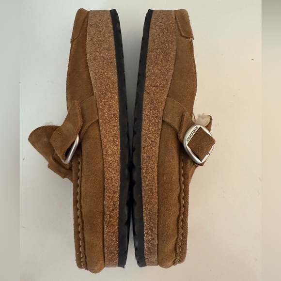 Birkenstock Tan Footwear with Cream Lining - Picture 5 of 7